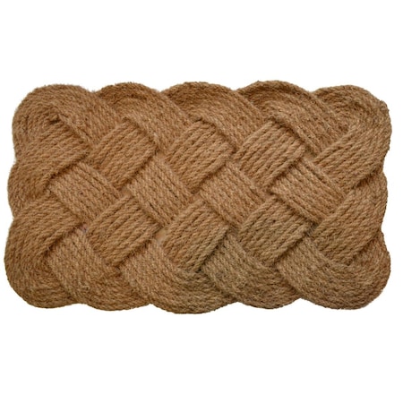 Imports Decor Imports Decor  Outdoor Rope Mat, Brown 1002RPM-XL